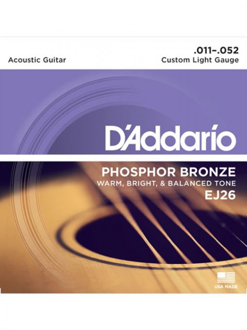 D'addario EJ Phosphor Bronze (EJ15-EJ16-EJ26-EJ17)