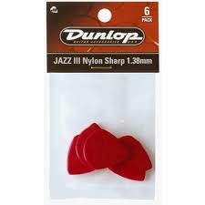 Dunlop plectra Jazz (zakje van 6)-0
