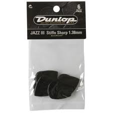 Dunlop plectra Jazz (zakje van 6)-1151