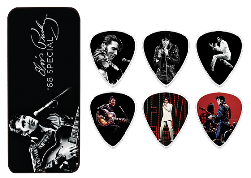 Dunlop Elvis Presley '68 Special picks (6 in doos)-0