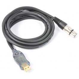 PDC-03U AD Micro Converter XLR-USB-kabel-0