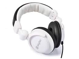Skytec DJ Headset White 7385-0