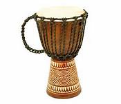 Grote voorraad Djembe's in de winkel-0