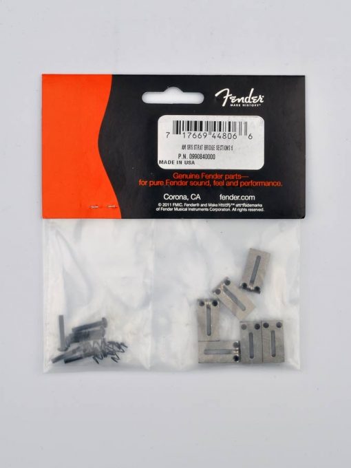 Fender Genuine Replacement Part brugzadel set (6) 0990840000-0