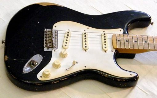 Fender Road Worn 50s Stratocaster Black -0