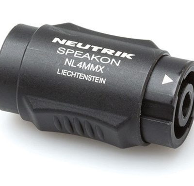 Neutrik NL4MMX speakON 4P koppelstuk-0