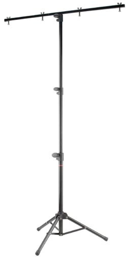 Stagg LIS-A1022BK BLACK ONE TIER LIGHT STAND-0