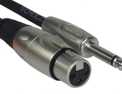 Schulz MIK 3 Microfoonkabel 3m, jack - xlr-0