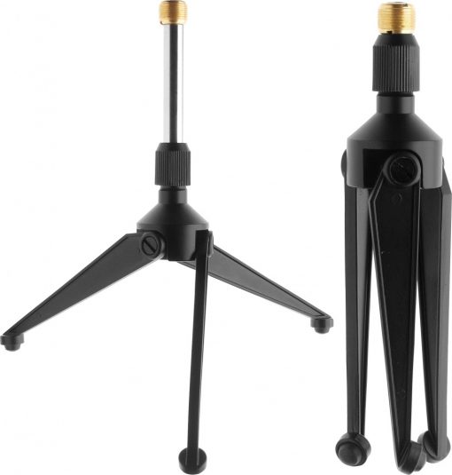 Stagg MIS-1000BKH DESKTOP MIC STAND/TRIPOD-BLACK-0