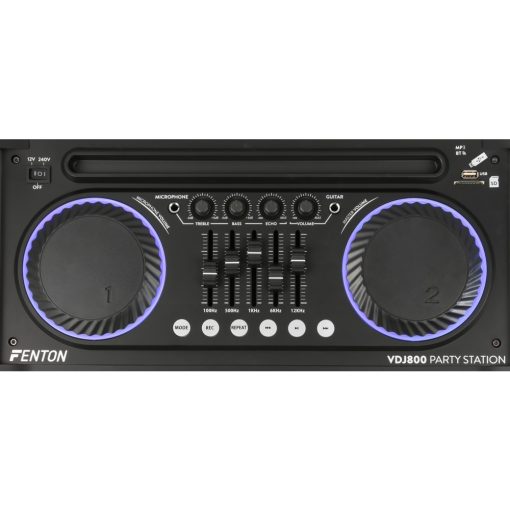 Fenton VDJ800 Partystation 240W met accu - Afbeelding 5