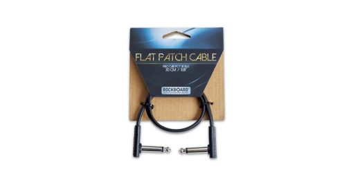 RockBoard Flat Patch Cable, Black, 18 cm - Afbeelding 2