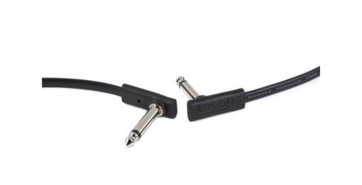 RockBoard Flat Patch Cable, Black, 30 cm - Afbeelding 4