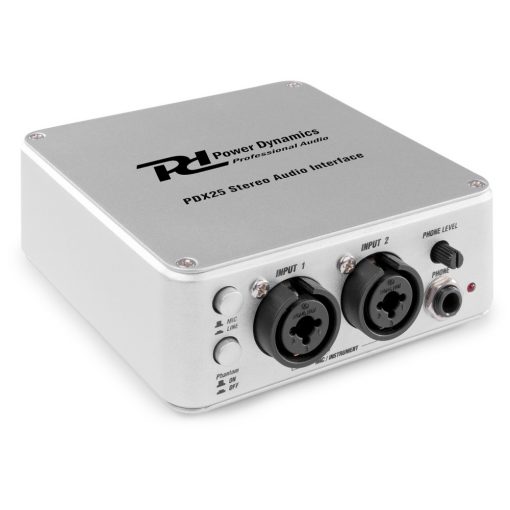 Power Dynamics PDX25 USB Audio Interface 2-kanaals - Afbeelding 4