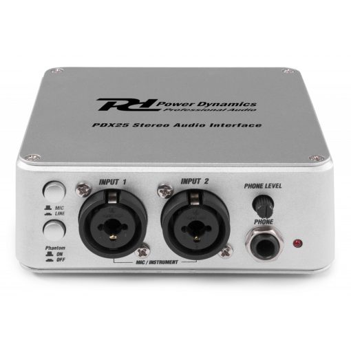 Power Dynamics PDX25 USB Audio Interface 2-kanaals - Afbeelding 9