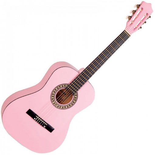 FALCON FL34 klassieke 3/4 gitaar – PINK
