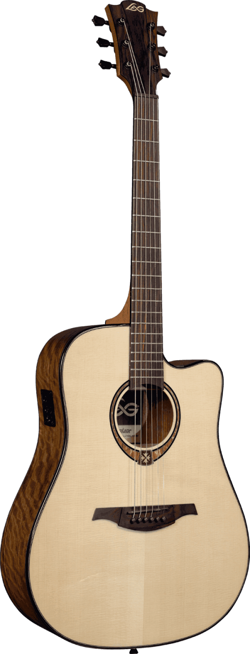 Lag T300 DCE, Dreadnought Cutaway Electro natural - Afbeelding 6