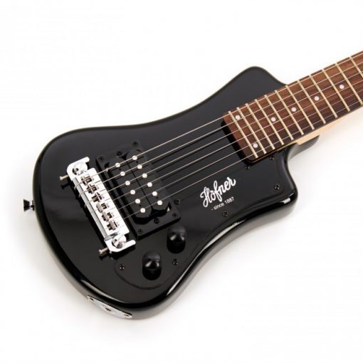 Höfner Shorty Elek. Gitaar, (zwart) incl. Gigbag - Afbeelding 6