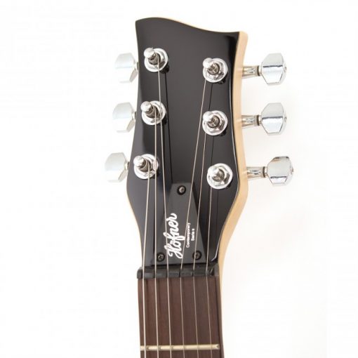 Höfner Shorty Elek. Gitaar, (zwart) incl. Gigbag - Afbeelding 8
