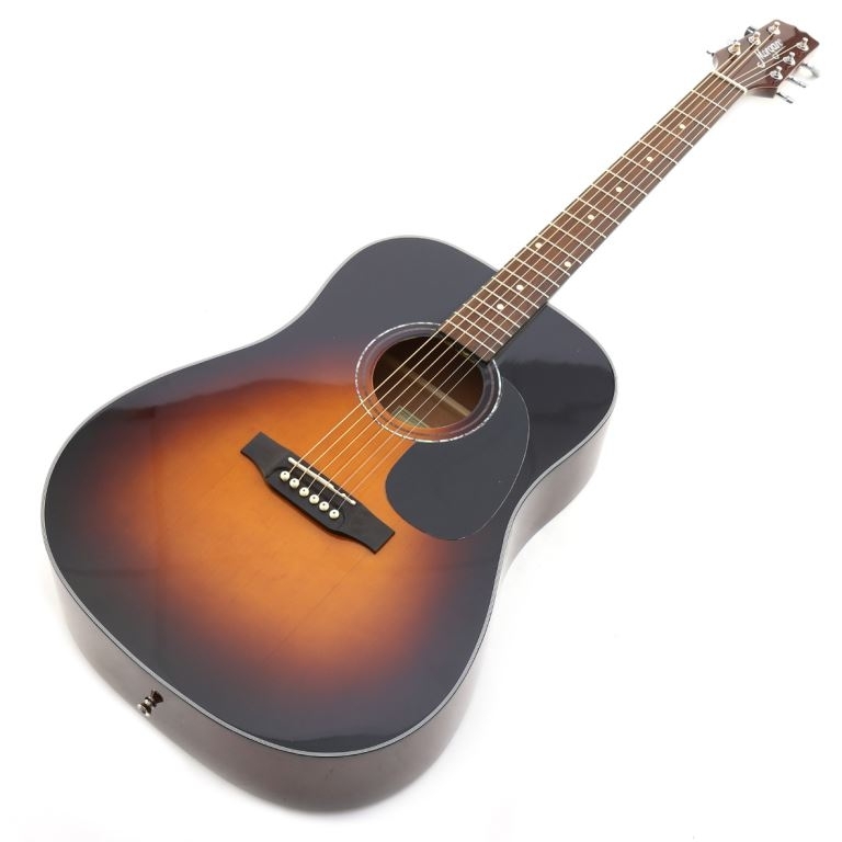 Pittig lexicon Invloedrijk Morgan W104-SB, dreadnought steel string gitaar, Sunburst - Music Webshop