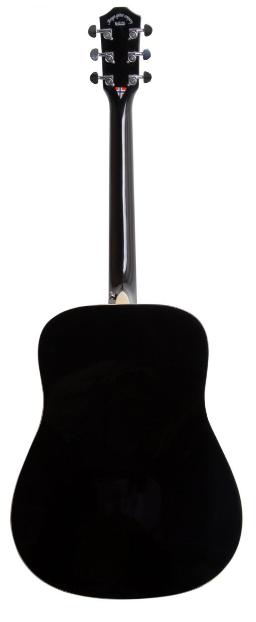 Morgan W104-BK, Dreadnought steel string gitaar, Zwart - Afbeelding 2