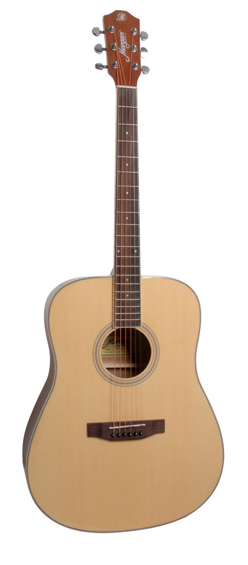 Morgan W104-N, Dreadnought Steelstring Gitaar, Naturel