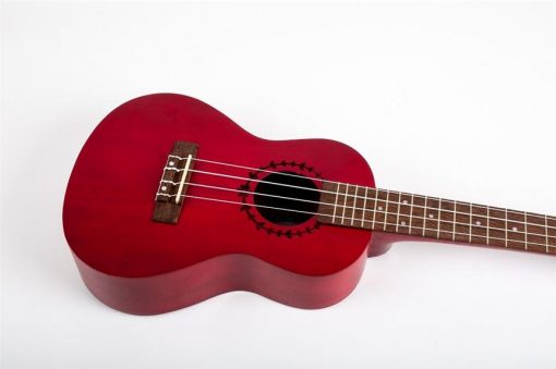 BUC23 Concert Ukulele - Red - Afbeelding 2