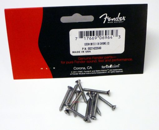 BASS/TELECASTER® BRIDGE/STRAP BUTTON MOUNTING SCREWS 0021422049