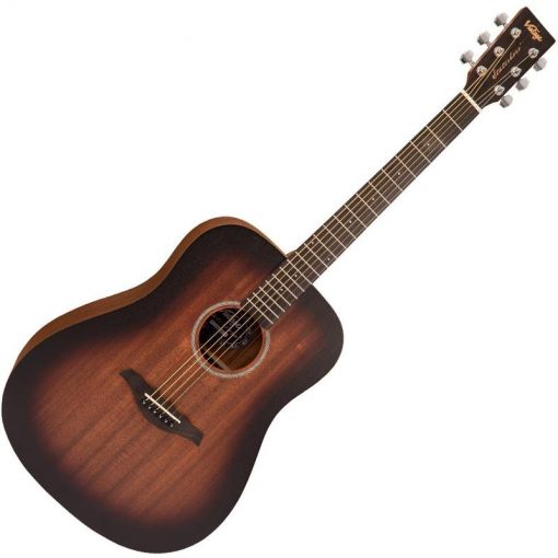 Vintage Statesboro' 'Dreadnought' Acoustic Guitar ~ Whisky Sour  V440WK