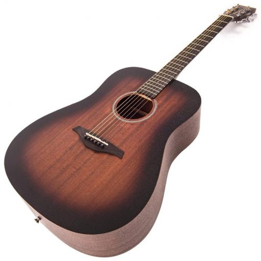 Vintage Statesboro' 'Dreadnought' Acoustic Guitar ~ Whisky Sour  V440WK - Afbeelding 8