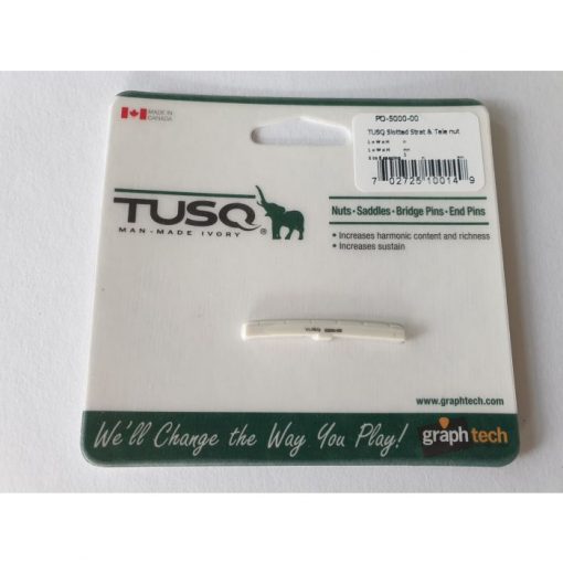 Graph Tech PQ-5000-00 TUSQ slotted Strat & Tele nut - Afbeelding 3
