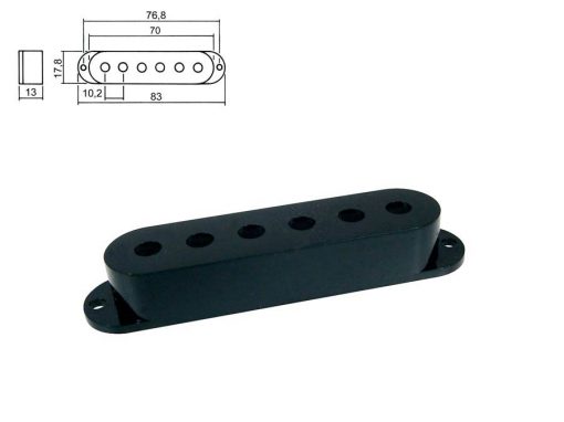Boston pickup cover SPC-10-BK