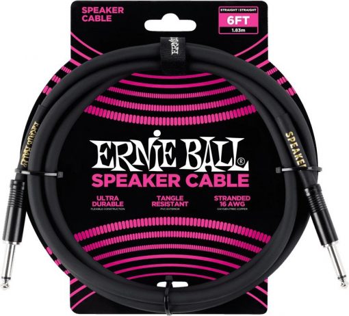Ernie Ball 6072 Speaker Cable 183cm Black