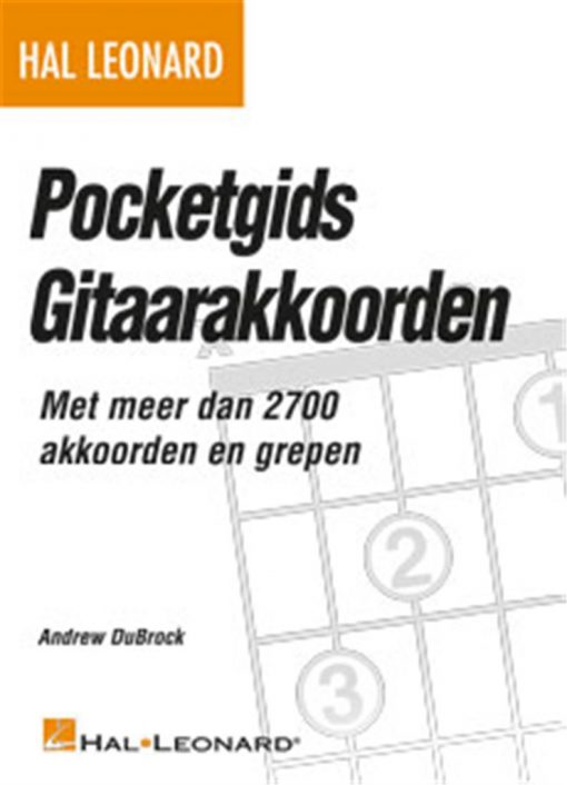 Pocketgids Gitaarakkoorden met meer dan 2700 akkoorden en grepen