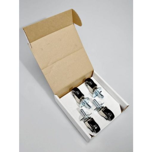 4 Fender swivel casters including mounting hardware 099-4000-000 - Afbeelding 4