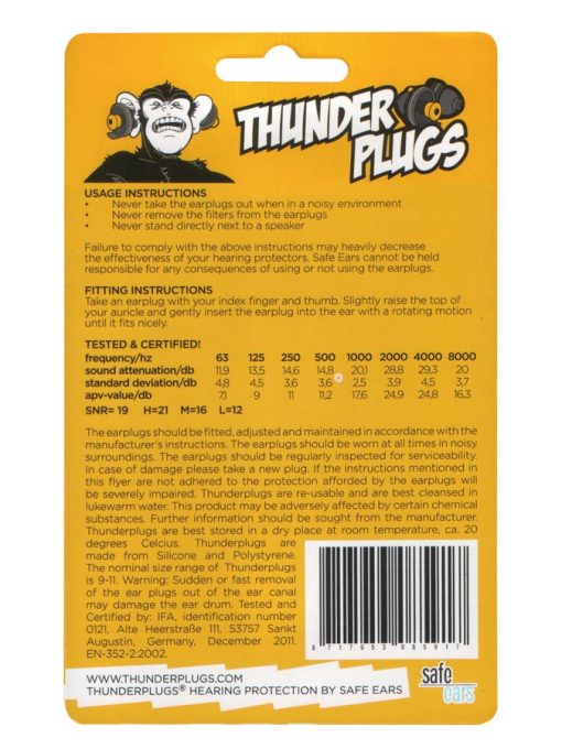 Thunderplugs 2 sets in bewaardoosje - Afbeelding 2