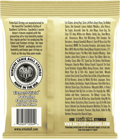 Ernie Ball Earthwood snaren set - Afbeelding 4