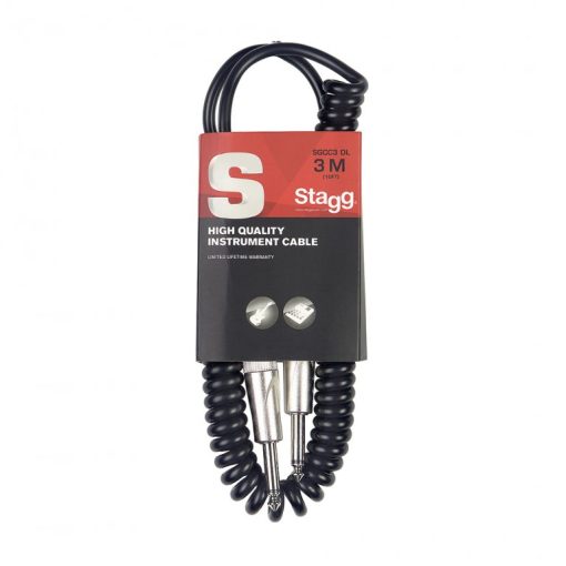 Stagg 3M INSTRUMENT-SPIRAALKABEL-DLX   SGCC3