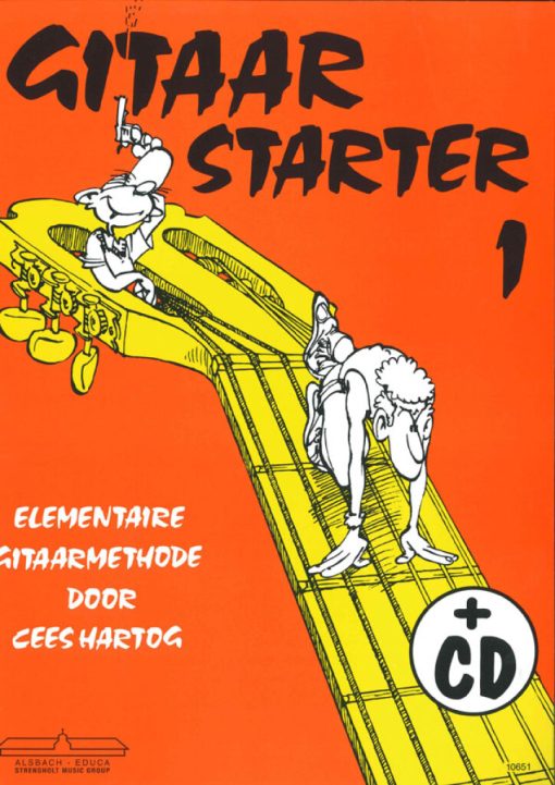 Gitaarstarter Deel 1 incl. CD - Cees Hartog