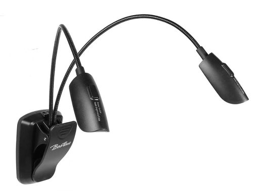 Boston lessenaarlamp met 2x3 dimbare LED's (koel wit - warm wit MSL-606)