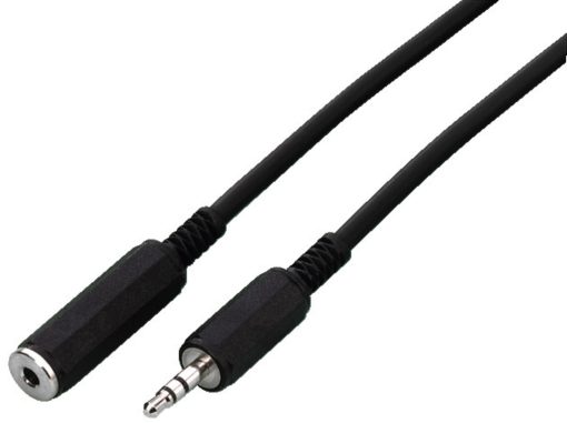Monacor verlengkabel 6m mini jack MEC-635