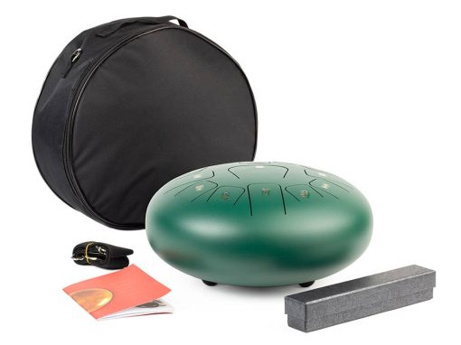 Hayman steel tongue drum 12" green, HTD1213/GN