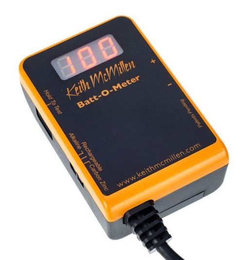 Batt-O-Meter, batterijtester voor gitaristen/muzikanten - Afbeelding 2
