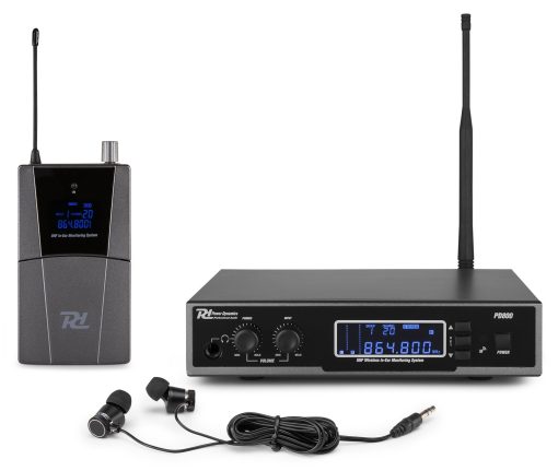 Power Dynamics PD800 In-ear draadloos UHF