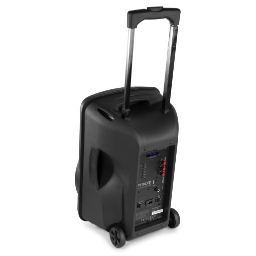 Fenton FT10LED PORTABLE SOUND SYSTEM MET ACCU 10" 450W BT - Afbeelding 4