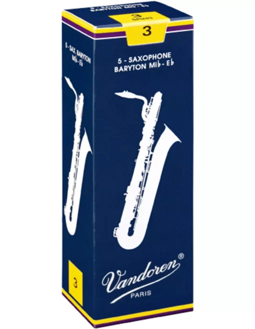 BARITON - Vandoren Baritonsax Rieten 4 (doos van 5 stuks)